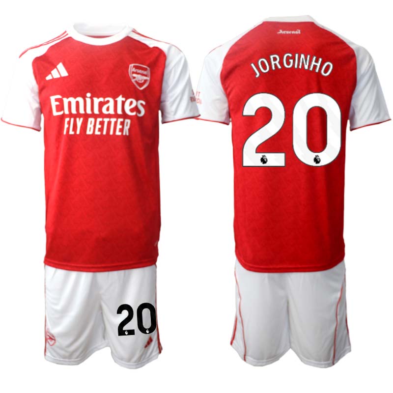 Arsenal Hemmaställ Herr 2025/26 – Jorginho Frello 20 – Kortärmad Fotbollströja + Shorts