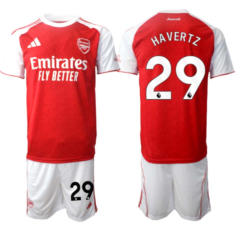Arsenal Hemmaställ Herr 2025/26 – Kai Havertz 29 – Kortärmad Fotbollströja + Shorts 1 Arsenal Hemmaställ Herr 2025/26 – Kai Havertz 29 – Kortärmad Fotbollströja + Shorts