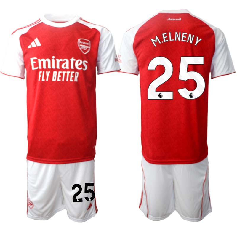 Arsenal Hemmaställ Herr 2025/26 – Mohamed Elneny 25 – Kortärmad Fotbollströja + Shorts 1 Arsenal Hemmaställ Herr 2025/26 – Mohamed Elneny 25 – Kortärmad Fotbollströja + Shorts