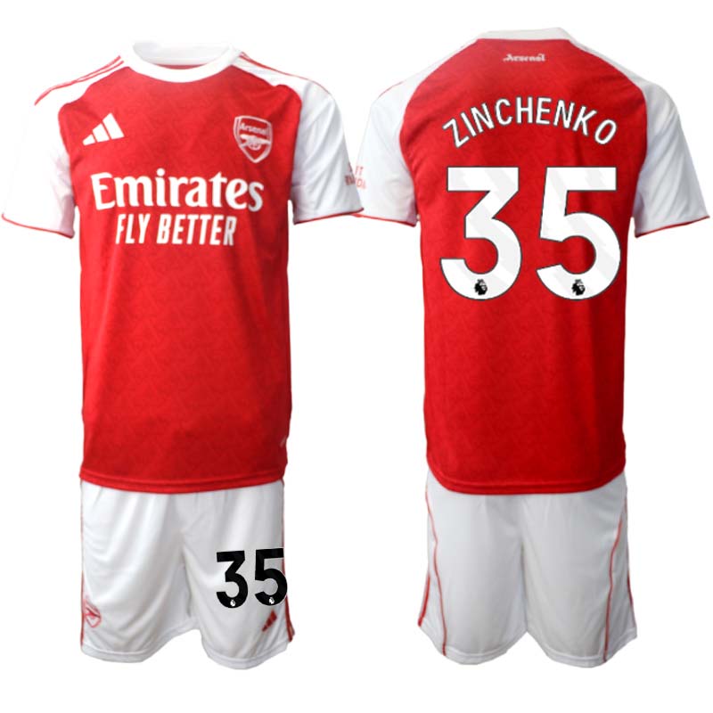 Arsenal Hemmaställ Herr 2025/26 – Oleksandr Zinchenko 35 – Kortärmad Fotbollströja + Shorts 1 Arsenal Hemmaställ Herr 2025/26 – Oleksandr Zinchenko 35 – Kortärmad Fotbollströja + Shorts