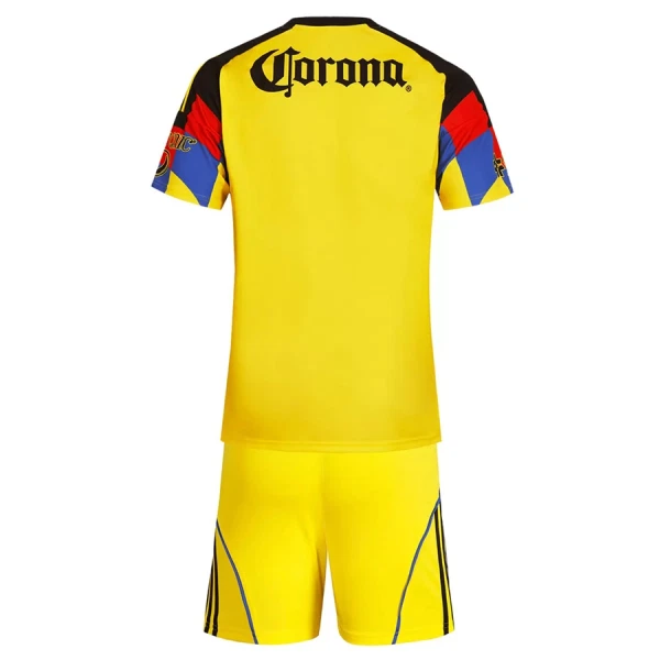Club América Barn Hemmaställ 2025/26 – Kortärmad Fotbollsställ med Shorts 2 Club América Barn Hemmaställ 2025/26 – Kortärmad Fotbollsställ med Shorts-1