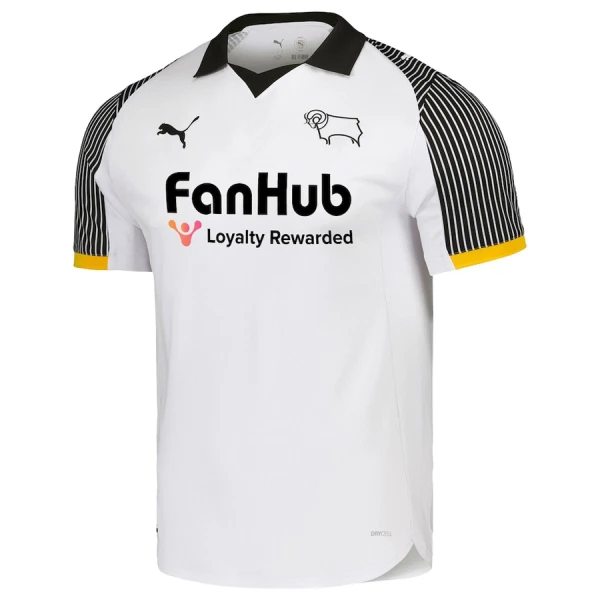 Derby County Herr Hemmatröja 2025/26 – Kortärmad Fotbollströja 1 Derby County Herr Hemmatröja 2025/26 – Kortärmad Fotbollströja