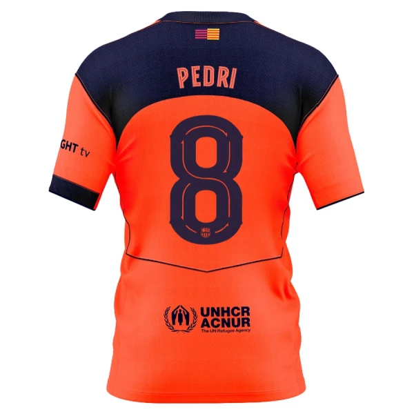 FC Barcelona Herr Tredjetröja 2025/26 – Pedri Gonzalez 8 – Kortärmad Fotbollströja 1 FC Barcelona Herr Tredjetröja 2025/26 – Pedri Gonzalez 8 – Kortärmad Fotbollströja
