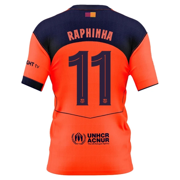 FC Barcelona Herr Tredjetröja 2025/26 – Raphinha Belloli 11 – Kortärmad Fotbollströja 1 FC Barcelona Herr Tredjetröja 2025/26 – Raphinha Belloli 11 – Kortärmad Fotbollströja