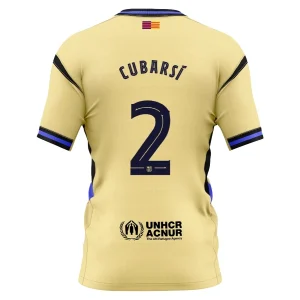 FC Barcelona x Kobe Bryant 2025/26 Herr Bortatröja – Pau Cubarsí 2 – Kortärmad Fotbollströja