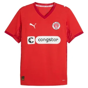 FC St. Pauli Fjärdetröja 2025/26 Herr Kortärmad Fotbollströja