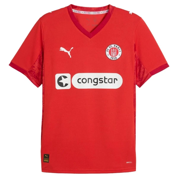 FC St. Pauli Fjärdetröja 2025/26 Herr Kortärmad Fotbollströja 1 FC St. Pauli Fjärdetröja 2025/26 Herr Kortärmad Fotbollströja