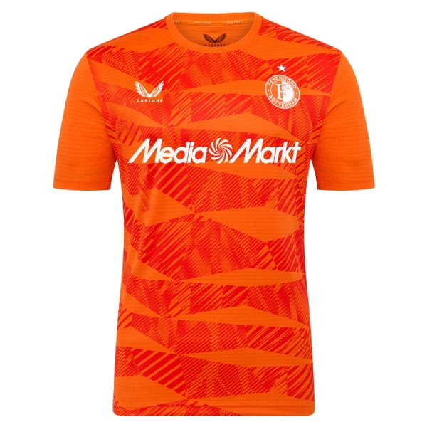 Feyenoord Bortamålvaktströja Herr 2025/26 Orange Kortärmad