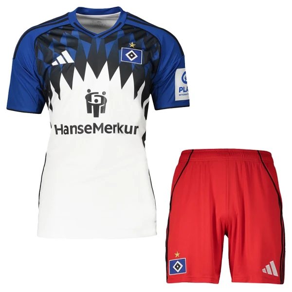Hamburger SV Barn Hemmaställ 2025/26 – Kortärmad Fotbollsställ med Shorts 1 Hamburger SV Barn Hemmaställ 2025/26 – Kortärmad Fotbollsställ med Shorts