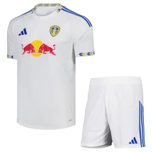 Leeds United Barn Hemmaställ 2025/26 – Kortärmad Fotbollsställ med Shorts