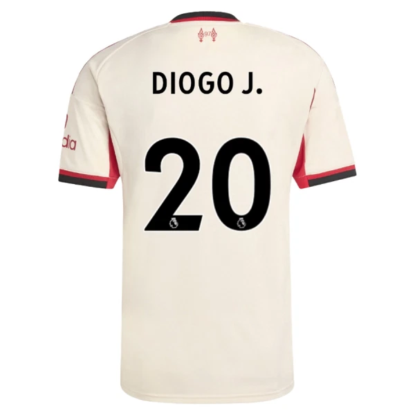 Liverpool Herr Bortatröja 2025/26 – Diogo Jota 20 – Kortärmad Fotbollströja