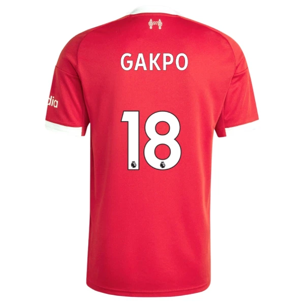 Liverpool Herr Hemmatröja 2025/26 – Cody Gakpo 18 – Kortärmad Fotbollströja 1 Liverpool Herr Hemmatröja 2025/26 – Cody Gakpo 18 – Kortärmad Fotbollströja