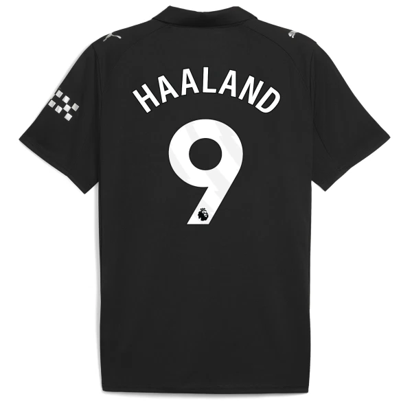 Manchester City Herr Bortatröja 2025/26 – Erling Haaland 9 – Kortärmad Fotbollströja 1 Manchester City Herr Bortatröja 2025/26 – Erling Haaland 9 – Kortärmad Fotbollströja