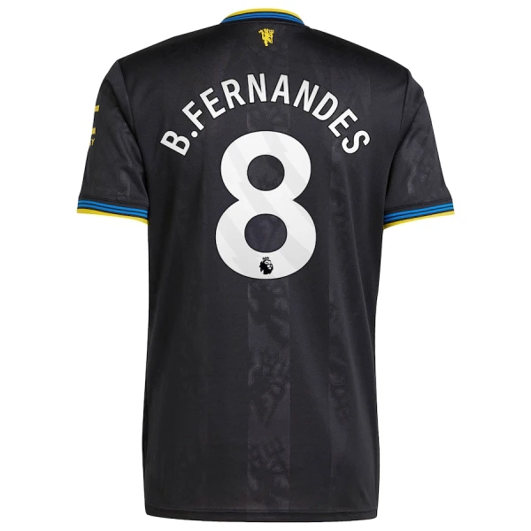 Manchester United Herr Tredjetröja 2025/26 – Bruno Fernandes 8 – Kortärmad Fotbollströja 1 Manchester United Herr Tredjetröja 2025/26 – Bruno Fernandes 8 – Kortärmad Fotbollströja