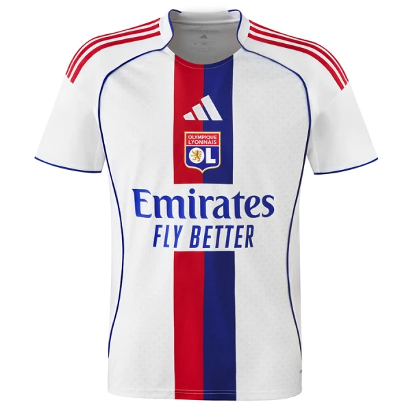 Olympique Lyonnais Herr Hemmatröja 2025/26 – Kortärmad Fotbollströja 1 Olympique Lyonnais Herr Hemmatröja 2025/26 – Kortärmad Fotbollströja