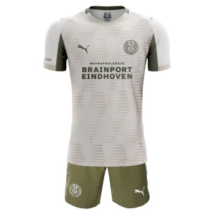 PSV Eindhoven Barn Tredjeställ 2025/26 – Kortärmad Fotbollströja + Shorts