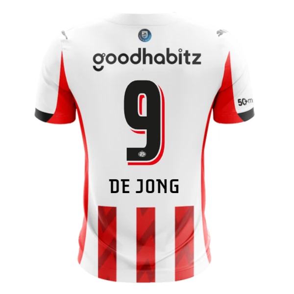 PSV Eindhoven Herr Hemmatröja 2025/26 – Luuk de Jong 9 – Kortärmad Fotbollströja 1 PSV Eindhoven Herr Hemmatröja 2025/26 – Luuk de Jong 9 – Kortärmad Fotbollströja