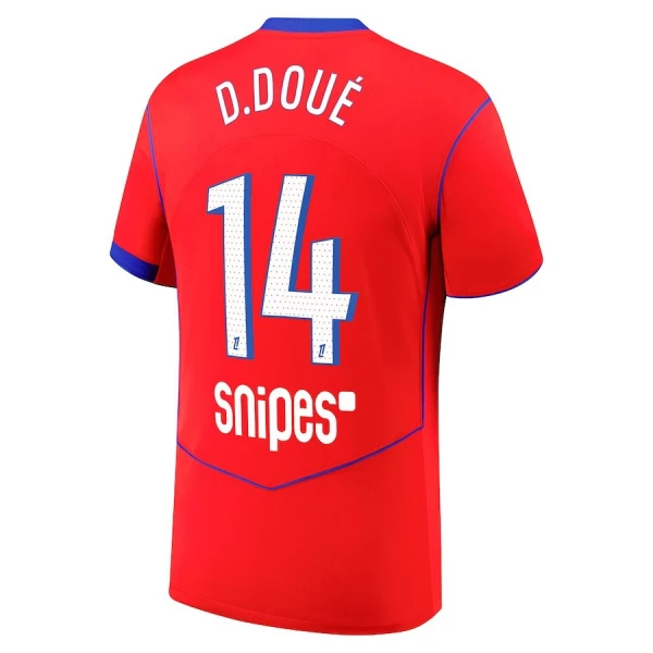 Paris-Saint-Germain-Herr-Tredjetröja-2025-26-Désiré-Doué-14-Kortärmad-Fotbollströja Paris Saint-Germain Herr Tredjetröja 2025/26 – Désiré Doué 14 – Kortärmad Fotbollströja