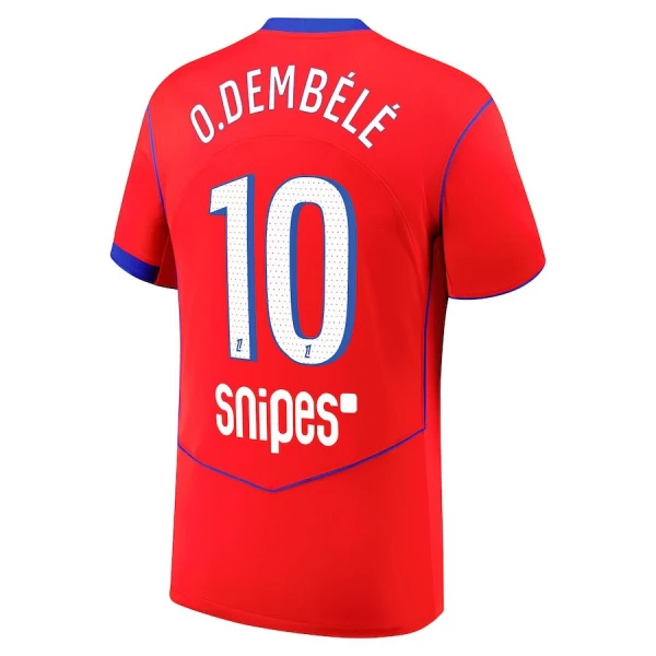 Paris Saint-Germain Herr Tredjetröja 2025/26 – Ousmane Dembélé 10 – Kortärmad Fotbollströja 1 Paris Saint-Germain Herr Tredjetröja 2025/26 – Ousmane Dembele 10 – Kortärmad Fotbollströja
