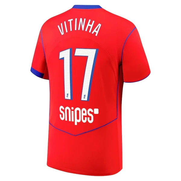 Paris Saint-Germain Herr Tredjetröja 2025/26 – Vitinha Ferreira 17 – Kortärmad Fotbollströja 1 Paris Saint-Germain Herr Tredjetröja 2025/26 – Vitinha Ferreira 17 – Kortärmad Fotbollströja