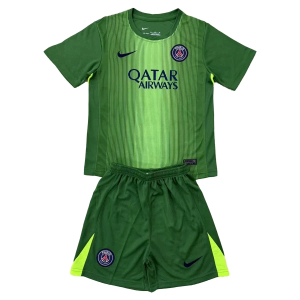 Paris Saint-Germain Målvaktsställ Barn 2025/26 – Kortärmad Fotbollströja + Shorts 1 Paris Saint-Germain Målvaktsställ Barn 2025/26 – Kortärmad Fotbollströja + Shorts