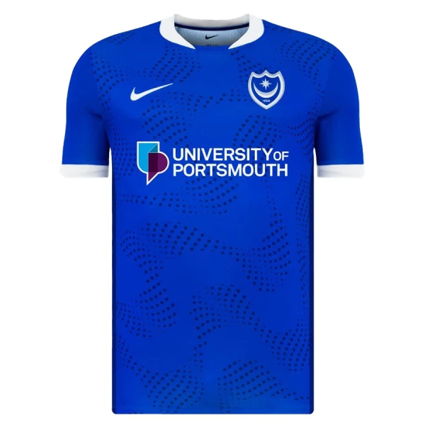 Portsmouth Herr Hemmatröja 2025/26 – Kortärmad Fotbollströja 1 Portsmouth Herr Hemmatröja 2025/26 – Kortärmad Fotbollströja