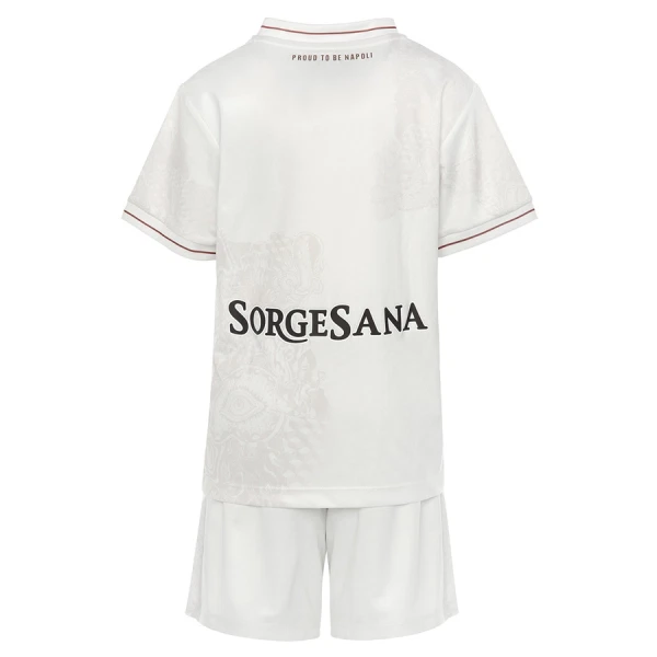 SSC Napoli Barn Bortaställ 2025/26 – Kortärmad Fotbollströja + Shorts 2 SSC Napoli Barn Bortaställ 2025/26 – Kortärmad Fotbollströja + Shorts-1