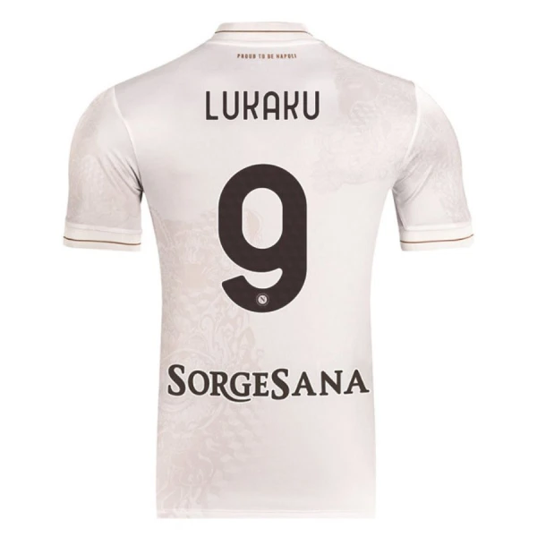 SSC Napoli Herr Bortatröja 2025/26 – Romelu Lukaku 9 – Kortärmad Fotbollströja 1 SSC Napoli Herr Bortatröja 2025/26 – Romelu Lukaku 9 – Kortärmad Fotbollströja