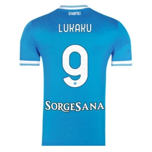 SSC Napoli Herr Hemmatröja 2025/26 – Romelu Lukaku 9 – Kortärmad Fotbollströja