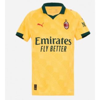 AC Milan 2025/26 Tredjetröja Dam Kortärmad Fotbollströja