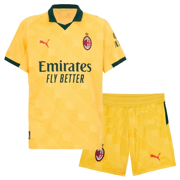 AC Milan Barn Tredjeställ 2025/26 – Kortärmad Fotbollströja + Shorts 1 AC Milan Barn Tredjeställ 2025/26 – Kortärmad Fotbollströja + Shorts