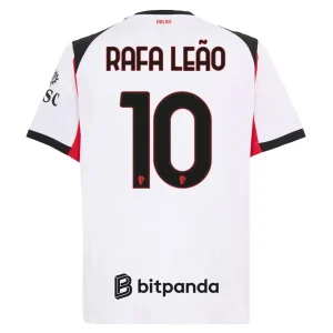 AC Milan Herr Bortatröja 2025/26 – Rafael Leão 10 – Kortärmad Fotbollströja