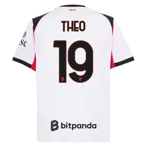 AC Milan Herr Bortatröja 2025/26 – Theo Hernandez 19 – Kortärmad Fotbollströja