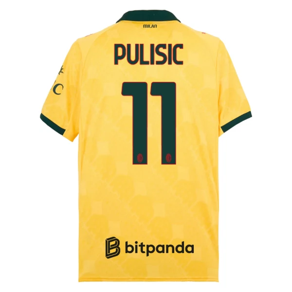 AC Milan Herr Tredjetröja 2025/26 – Christian Pulisic 11 – Kortärmad Fotbollströja 1 AC Milan Herr Tredjetröja 2025/26 – Christian Pulisic 11 – Kortärmad Fotbollströja