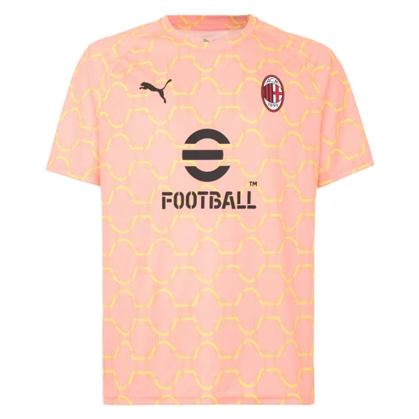 AC Milan Träningströja Pre-Match Herr 2025/26 Rosa – Kortärmad Fotbollströja 1 AC Milan Träningströja Pre-Match Herr 2025/26 Rosa – Kortärmad Fotbollströja
