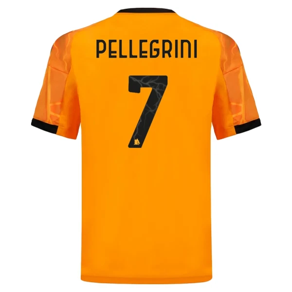 AS Roma Herr Bortatröja 2025/26 Lorenzo Pellegrini 7 Kortärmad Fotbollströja 1 AS Roma Herr Bortatröja 2025/26 Lorenzo Pellegrini 7 Kortärmad Fotbollströja