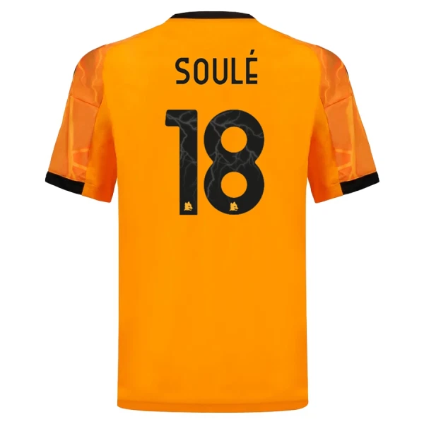 AS Roma Herr Bortatröja 2025/26 Matías Soulé 18 Kortärmad Fotbollströja 1 AS Roma Herr Bortatröja 2025/26 Matías Soulé 18 Kortärmad Fotbollströja