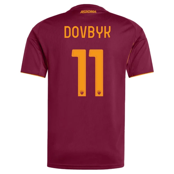 AS Roma Herr Hemmatröja 2025/26 – Artem Dovbyk 11 – Kortärmad Fotbollströja 1 AS Roma Herr Hemmatröja 2025/26 – Artem Dovbyk 11 – Kortärmad Fotbollströja