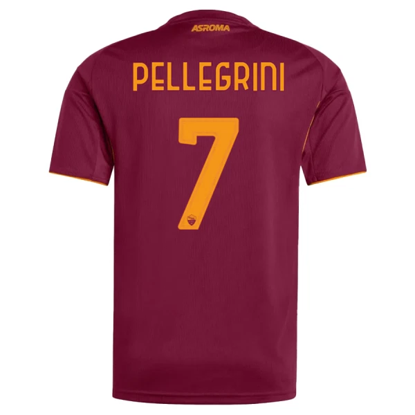 AS Roma Herr Hemmatröja 2025/26 – Lorenzo Pellegrini 7 – Kortärmad Fotbollströja 1 AS Roma Herr Hemmatröja 2025/26 – Lorenzo Pellegrini 7 – Kortärmad Fotbollströja