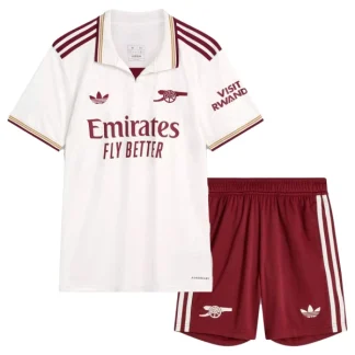 Arsenal Barn Tredjeställ 2025/26 – Kortärmad Fotbollströja + Shorts
