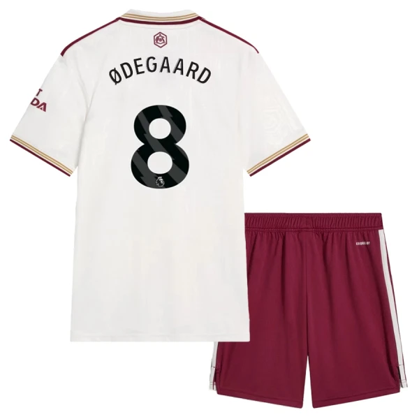 Arsenal Barn Tredjeställ 2025/26 – Martin Ødegaard 8 – Kortärmad Fotbollströja + Shorts 1 Arsenal Barn Tredjeställ 2025/26 – Martin Ødegaard 8 – Kortärmad Fotbollströja + Shorts-1
