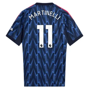 Arsenal Herr Bortatröja 2025/26 – Gabriel Martinelli 11 – Kortärmad Fotbollströja
