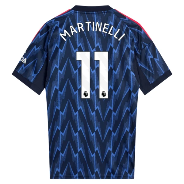 Arsenal Herr Bortatröja 2025/26 – Gabriel Martinelli 11 – Kortärmad Fotbollströja