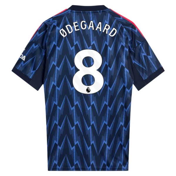 Arsenal Herr Bortatröja 2025/26 – Martin Ødegaard 8 – Kortärmad Fotbollströja
