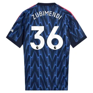 Arsenal Herr Bortatröja 2025/26 – Martín Zubimendi 36 – Kortärmad Fotbollströja