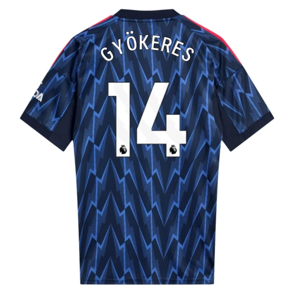 Arsenal Herr Bortatröja 2025/26 – Viktor Gyökeres 14 – Kortärmad Fotbollströja 1 Arsenal Herr Bortatröja 2025/26 – Viktor Gyökeres 14 – Kortärmad Fotbollströja