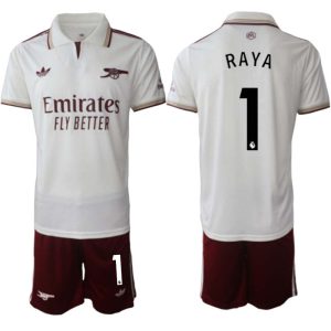 Arsenal Herr Tredjeställ 2025/26 – David Raya 1 – Kortärmad Fotbollströja + Shorts