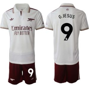 Arsenal Herr Tredjeställ 2025/26 – Gabriel Jesus 9 – Kortärmad Fotbollströja + Shorts