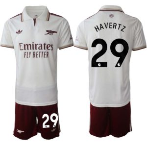 Arsenal Herr Tredjeställ 2025/26 – Kai Havertz 29 – Kortärmad Fotbollströja + Shorts