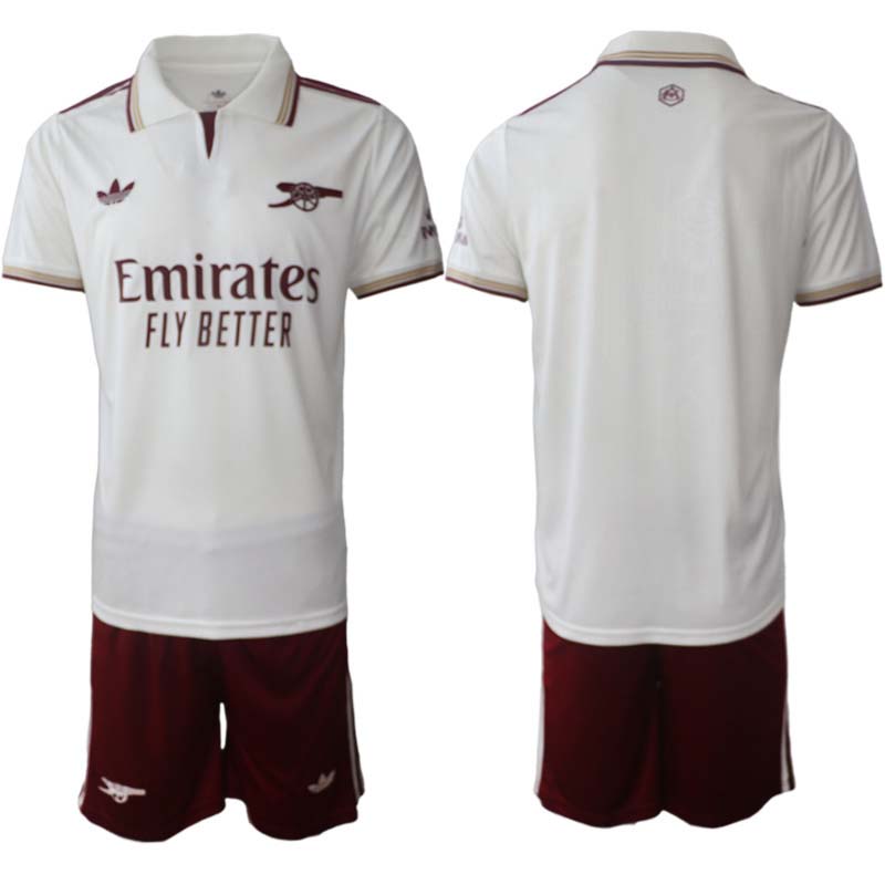 Arsenal Herr Tredjeställ 2025/26 Kortärmad Tröja + Shorts